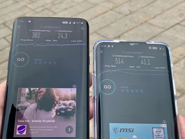 Mikrobitti testasi: 5g:n nopeus ei vielä päätä huimaa | Mikrobitti