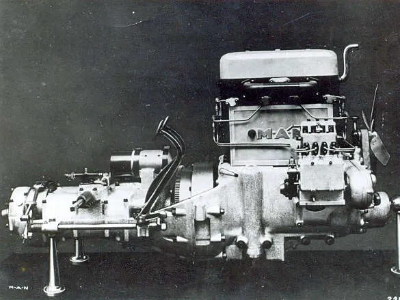 MAN käytti dieselmoottoria kuorma-autossa ensimmäisen kerran vuonna 1924.