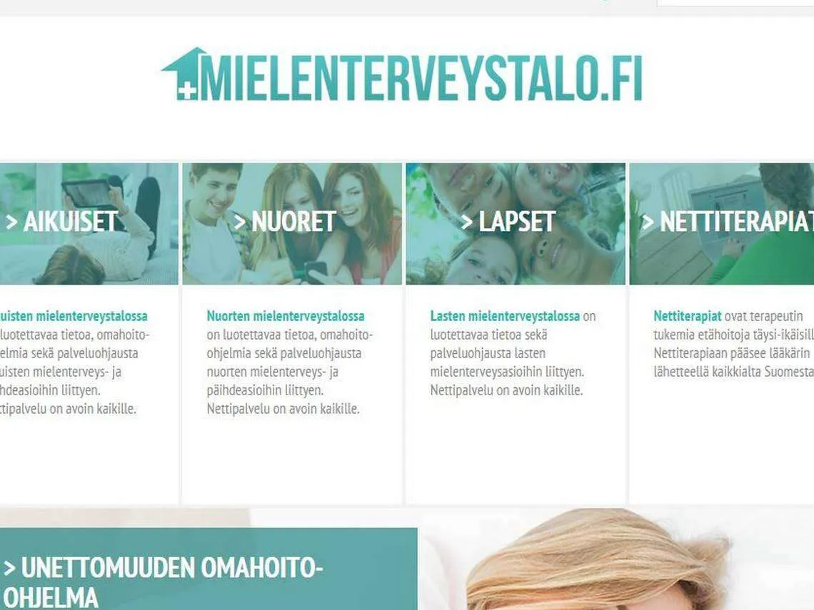 Mielenterveystalo laajenee edelleen - seuraavaksi avautuvat bulimian ja  sosiaalisten tilanteiden pelon nettiterapiat | Mediuutiset