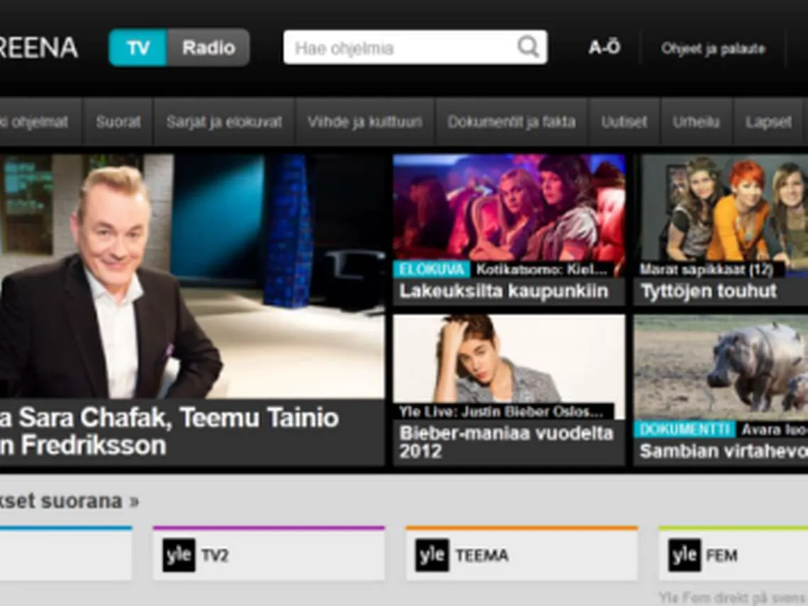 Yle Aloitti Suorat Nettilähetykset | Tivi