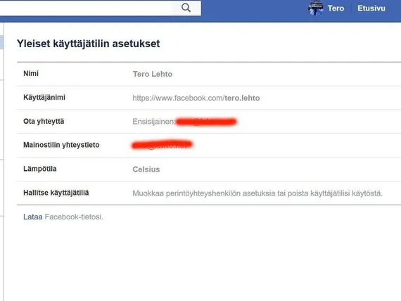 Nain Voit Tarkistaa Mita Kaikkea Tietoa Facebook On Kerannyt Sinusta Tulokset Voivat Olla Hyvin Yllattavia Tekniikkatalous