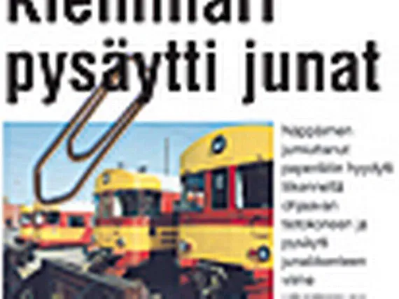 Arkistojen aarteita: Näin klemmari pysäytti Etelä-Suomen junat | Tivi