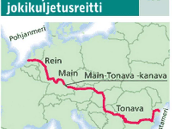 Tonava palaa tärkeäksi kuljetusreitiksi | Tekniikka&Talous