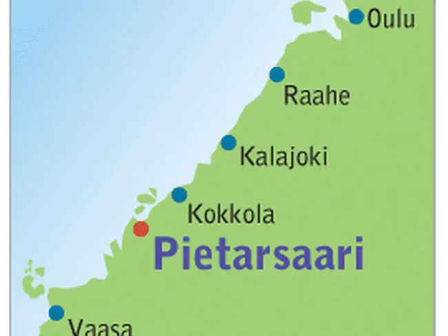 suomen kartta pietarsaari Pietarsaari kartalla | Tekniikkatalous