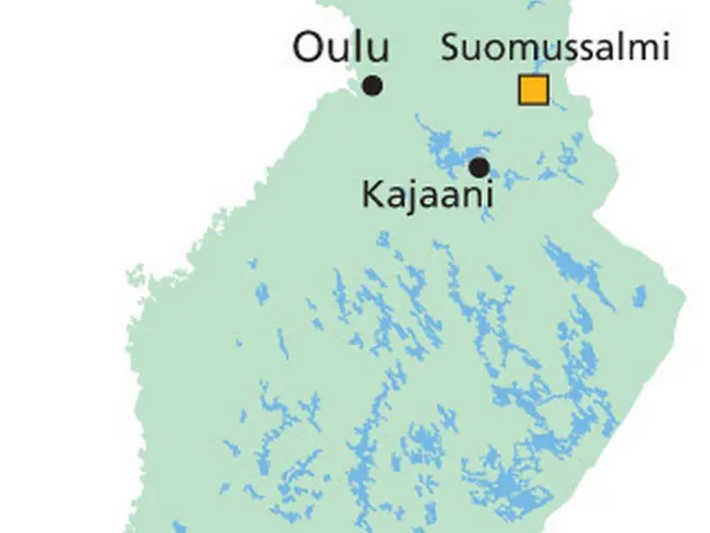 suomen kartta suomussalmi Suomussalmi Kartalla Tekniikkatalous suomen kartta suomussalmi