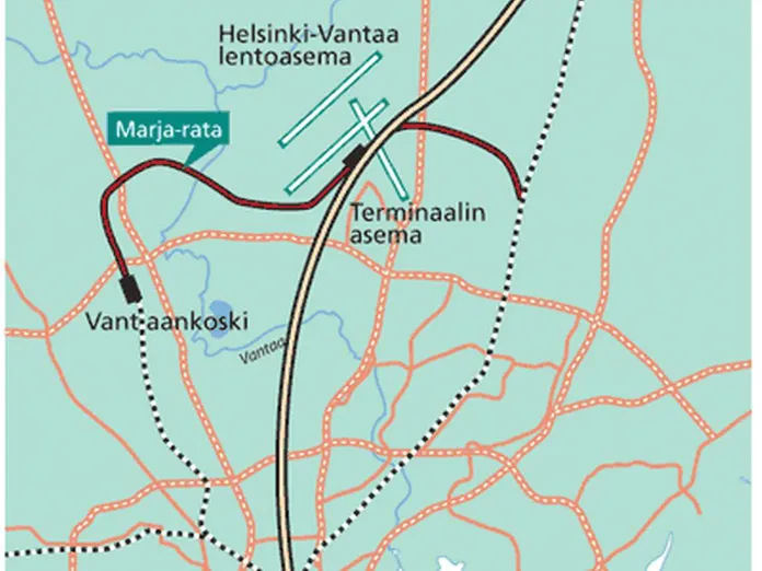 Helsinki-Vantaan ratalinjaukset | Tekniikka&Talous