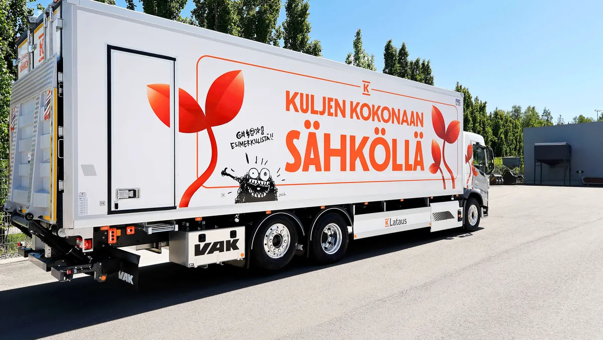 Sähkö saavutti dieselin kuljetuskuluissa, Kesko kertoo – Tätä se tarkoittaa