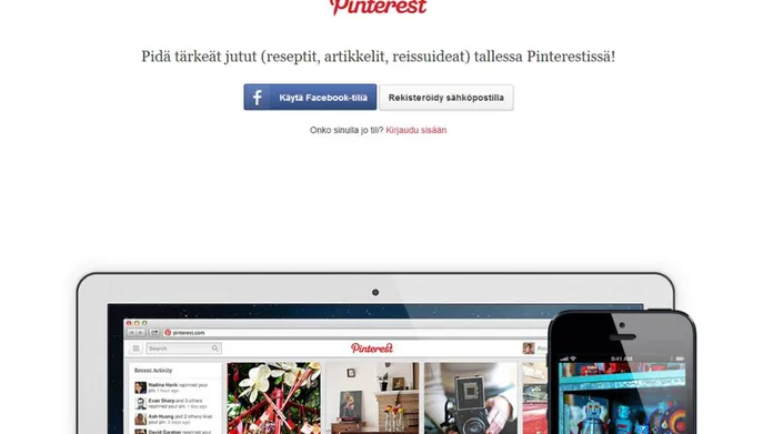 Pinterest kääntyi suomeksi | Tivi