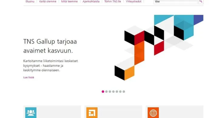 Kantar uudistaa brändiään - TNS Gallup vaihtaa nimensä Kantar TNS:ksi |  Kauppalehti