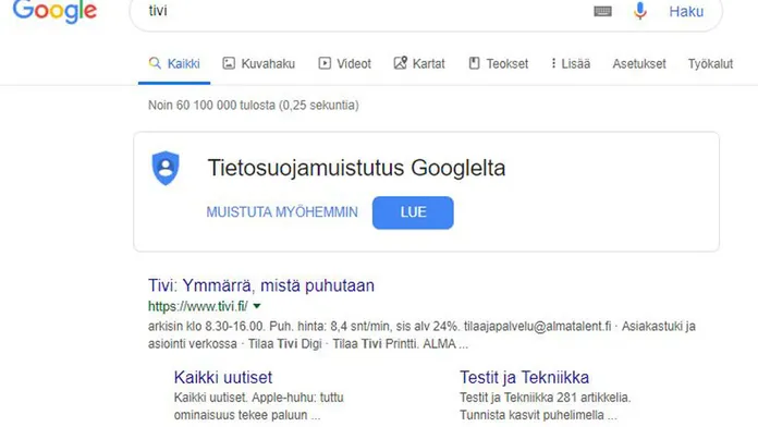 Huomasitko? Google-haku muuttui hieman | Mikrobitti