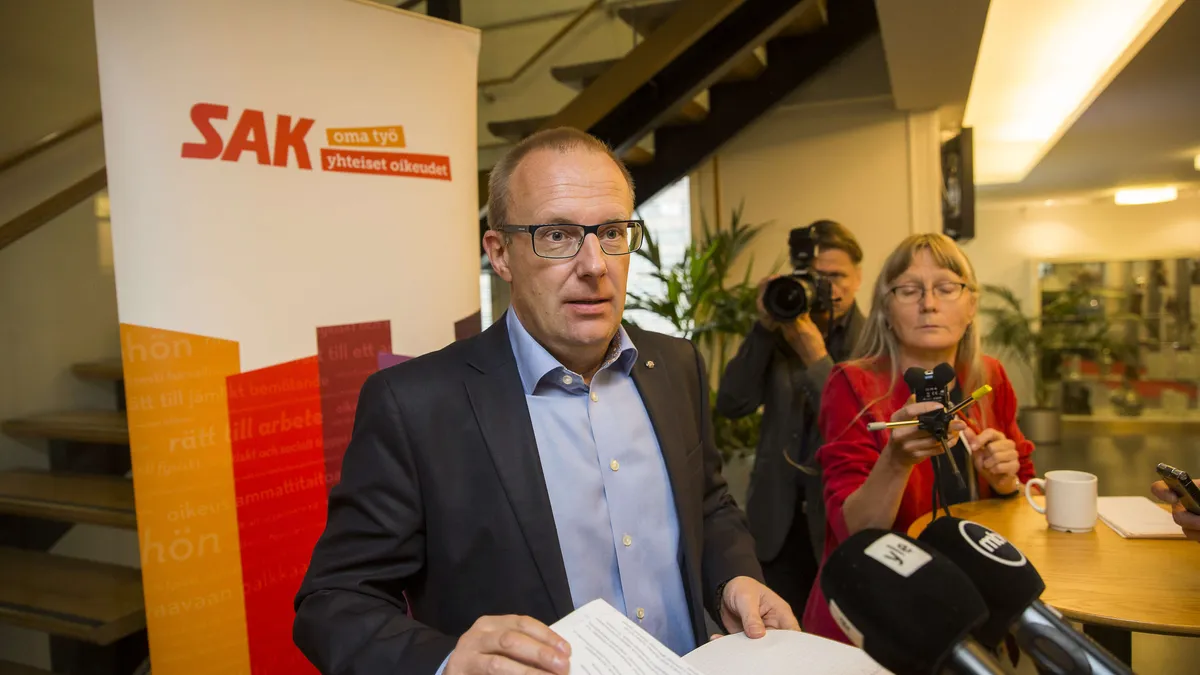 SAK: ”Tapasimme ministerit – ei tämä todellakaan näytä hyvältä” | Uusi ...