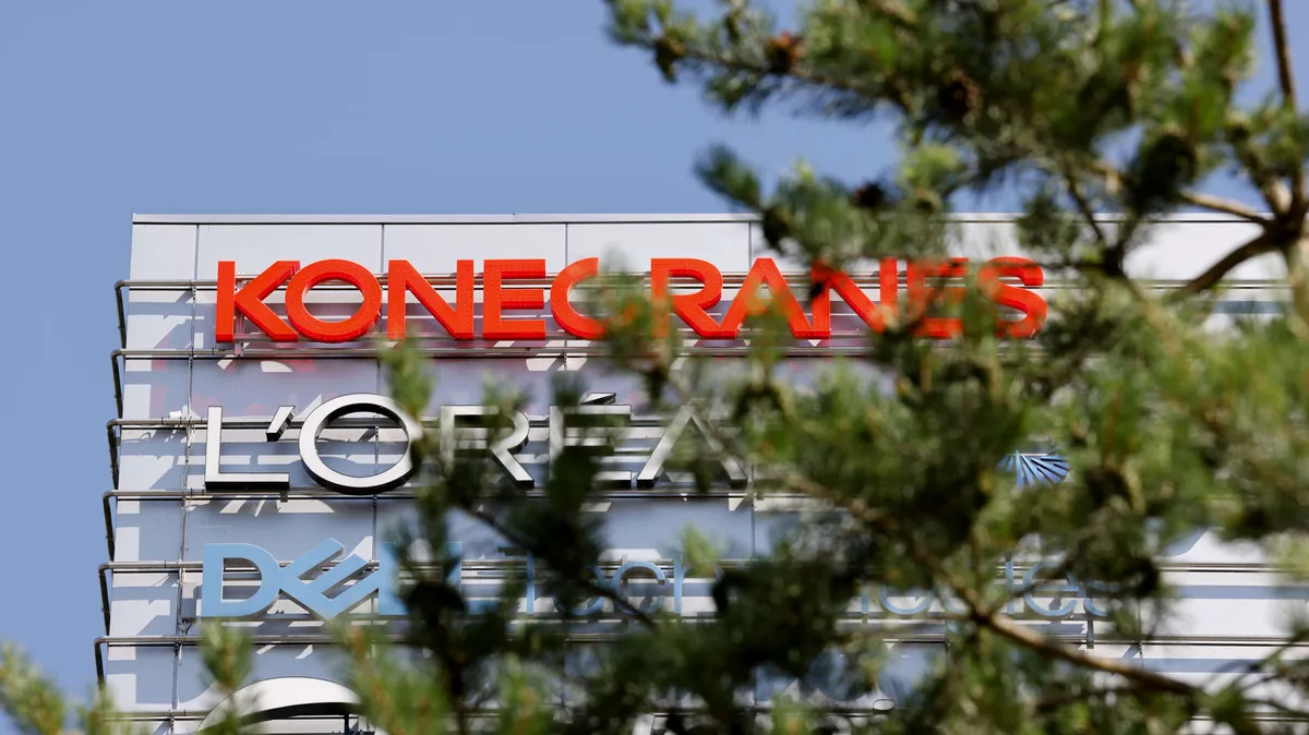 Konecranes päivitti taloudellisia tavoitteitaan – Tavoitteena 7,0 prosentin kasvu liikevaihtoon