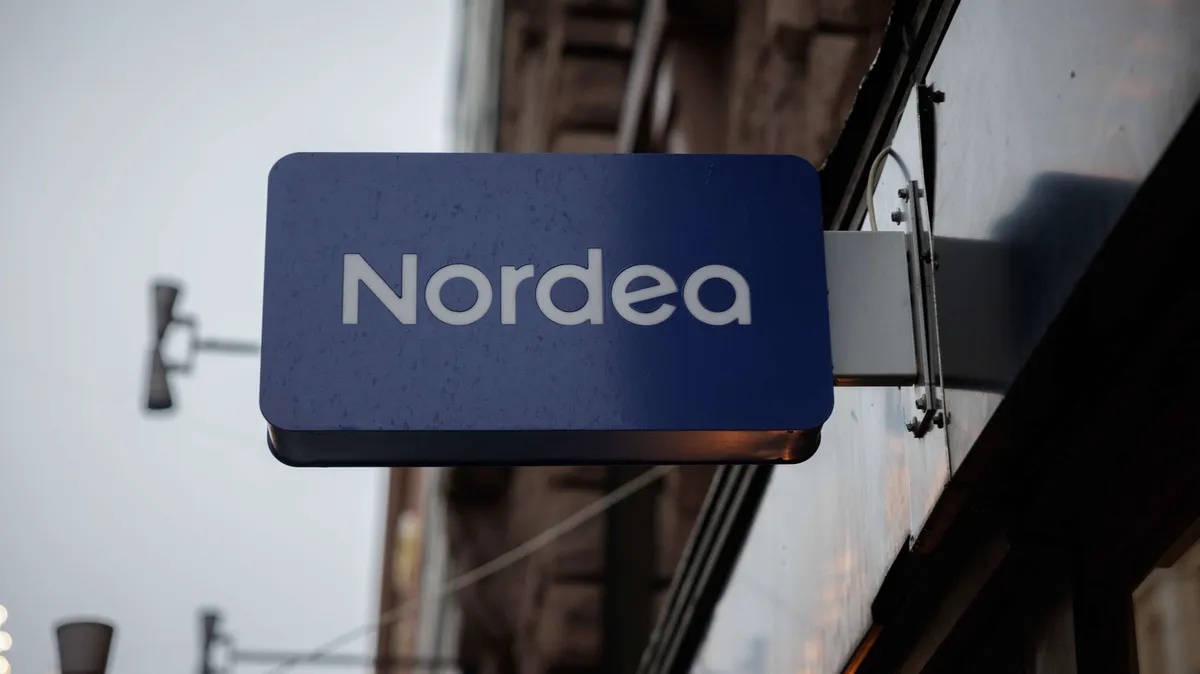 Nordea teki 1,54 miljardin euron liikevoiton