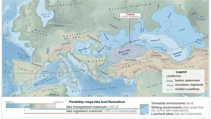 Tältä näytti maapallon historian suurin järvi 7–12 miljoonaa vuotta sitten  (karttakuva) – Keski-Aasiasta Itävaltaan ja Kreikkaan | Tekniikka&Talous
