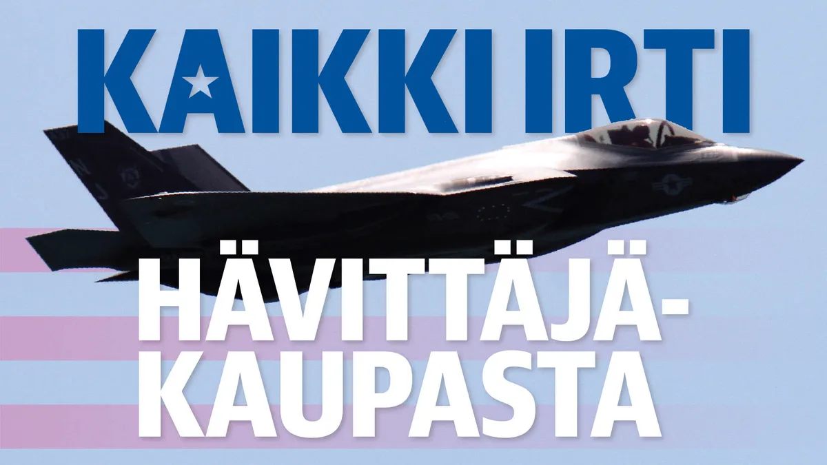 Suomi ottaa nyt kaiken irti F-35-hävittäjäkaupasta: Erikoisjärjestely  kampeaa suomalaisfirmoja Lockheed Martinin pöytiin ja jenkkimarkkinoille |  Kauppalehti