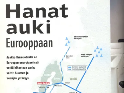 1990-luvun lopulla oli käynnissä useita hankkeita Venäjän maakaasun toimittamiseksi Eurooppaan. Toteutunut Nord Stream 1 kulki lopulta Suomen merialueen kautta, vaikka Suomi alunperin lobbasi maayhteyttä.