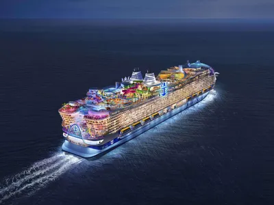 Kohta valmis. Maailman suurimman risteilijän Icon-luokan merikokeet alkavat Turussa ensi kesänä.