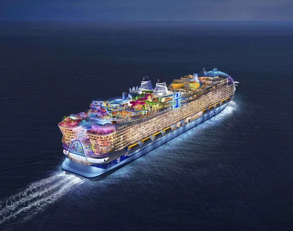 Kohta valmis. Maailman suurimman risteilijän Icon-luokan merikokeet alkavat Turussa ensi kesänä.