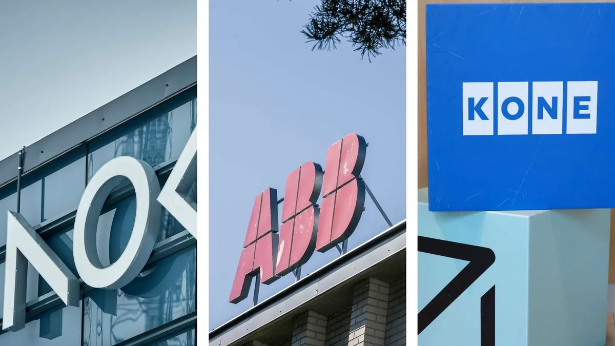 Nokia, Kone ja ABB paljastavat: tässä on Euroopan suurin ong