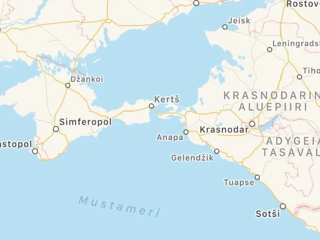Venäjä muutti maantietoa – ja Apple muuttaa karttaa sitä mukaan, mistä sitä  katsotaan | Tivi