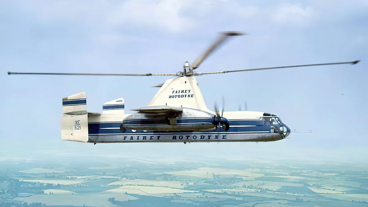 Helikopterin ja lentokoneen risteytyksen piti mullistaa kaupunkien välinen ilmaliikenne, mutta yksi ongelma tuhosi kaiken