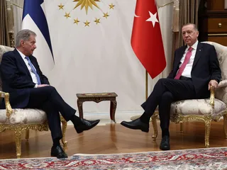 Suomen ja Turkin presidentit Sauli Niinistö ja Recep Tayyip Erdoğan ovat tavanneet tänään perjantaina Turkin Ankarassa.