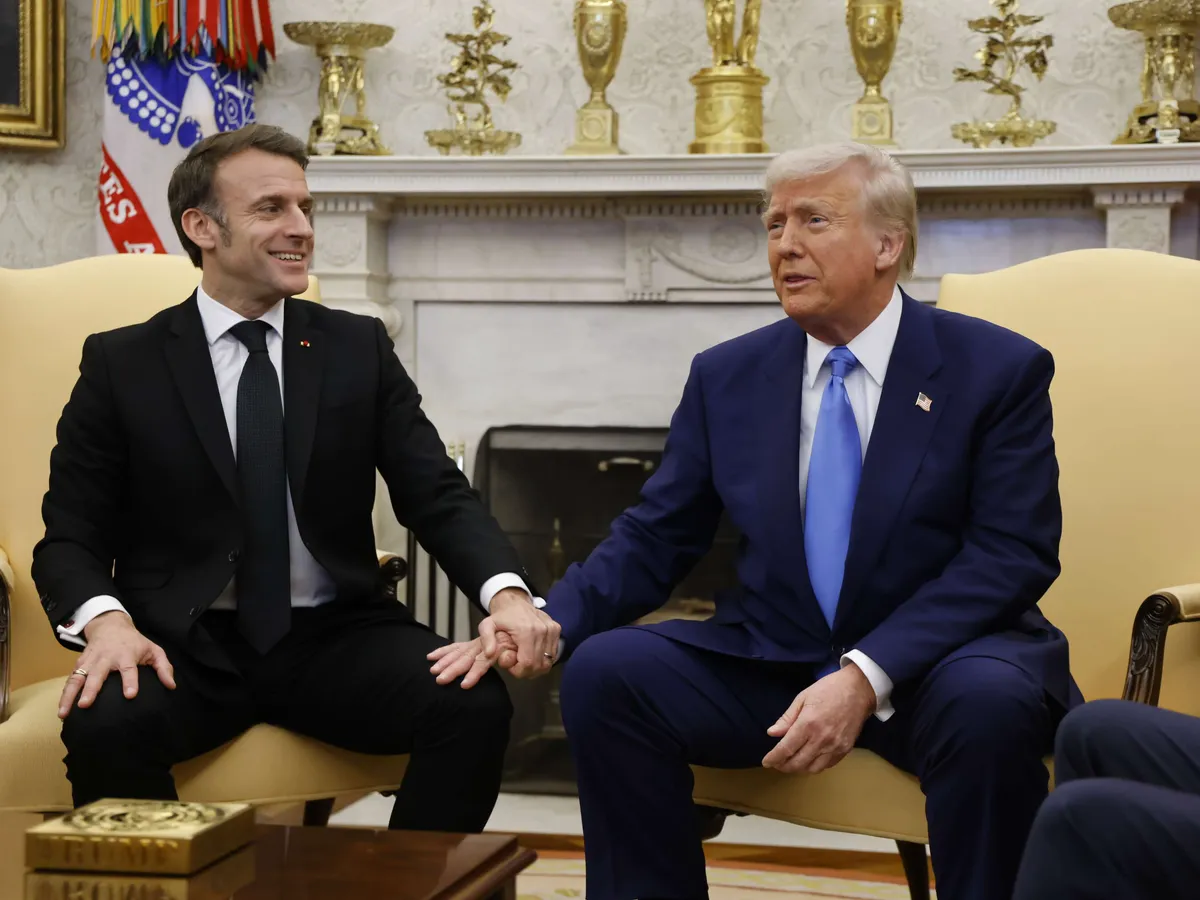 Macron: Peace does not mean the surrender of Ukraine