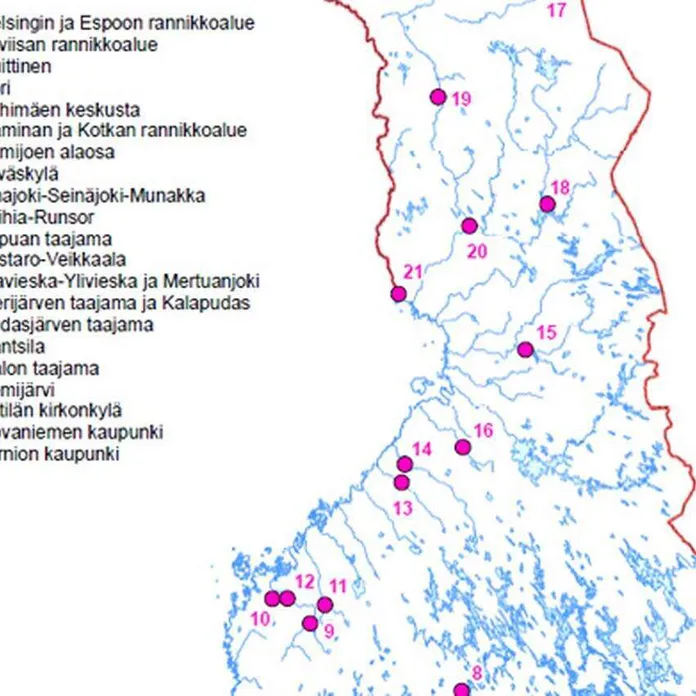 21 paikkaa nimetty - näillä alueilla on suurin tulvariski Suomessa |  Tekniikka&Talous