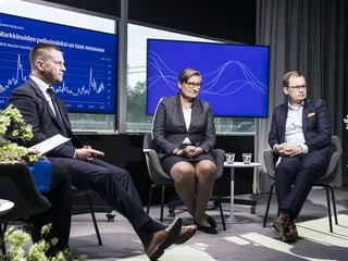 Tällä viikolla kolme pääekonomistia arvioivat Suomen talouden näkymiä. Mukana Suomen Yrittäjien Mika Kuismanen, Elon Tiina Helenius ja Aktian Lasse Corin.