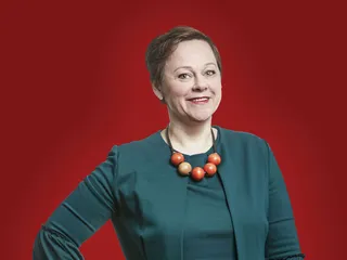 Paula Lehtomäki johti SVS:n hallitusta vuosina 2014-2015.
