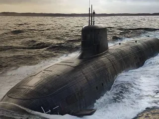 Havainnekuva sukellusveneestä, jollaisista ensimmäiset tulevat käyttöön vasta reilun kymmenen vuoden päästä.