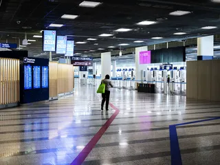 Passintarkastuksessa ei ole ruuhkaa Helsinki-Vantaan terminaalissa, jota kautta kulkevat Schengen-alueen ulkopuoliset matkustajat.