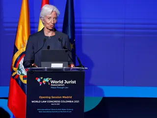 n pääjohtaja Christine Lagarde.