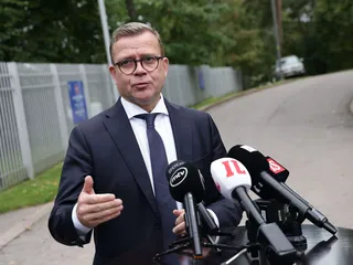 Pääministeri Petteri Orpo (kok) tapasi työmarkkinajohtajia Kesärannassa keskiviikkona.