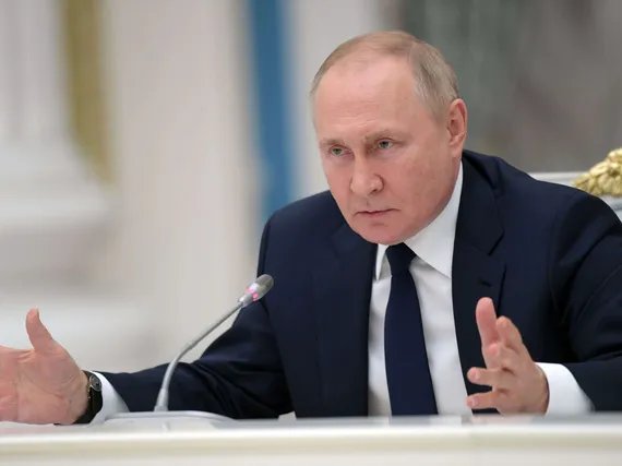 Suunnitelma. Venäjä-tutkijan mukaan Vladimir Putinilla on kolmeosainen suunnitelma.Kuva: ALEXEI NIKOLSKY/SPUTNIK/KREMLIN