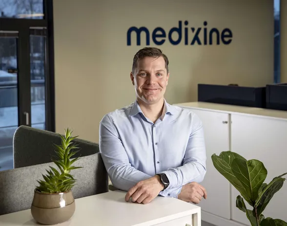 Medixinen toimitusjohtaja Lasse Rousi uskoo nyt olevan investointien aika.