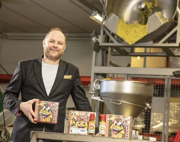 ”Elintarvikealalla on paljon hauskoja ihmisiä”, Soseex Oy:n toimitusjohtaja Janne Rantanen sanoo.