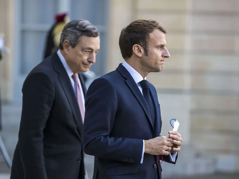 Emmanuel Macron ja Mario Draghi allekirjoittivat perjantaiaamuna yhteistyösopimuksen, joka voi muuttaa koko EU:n suunnan.