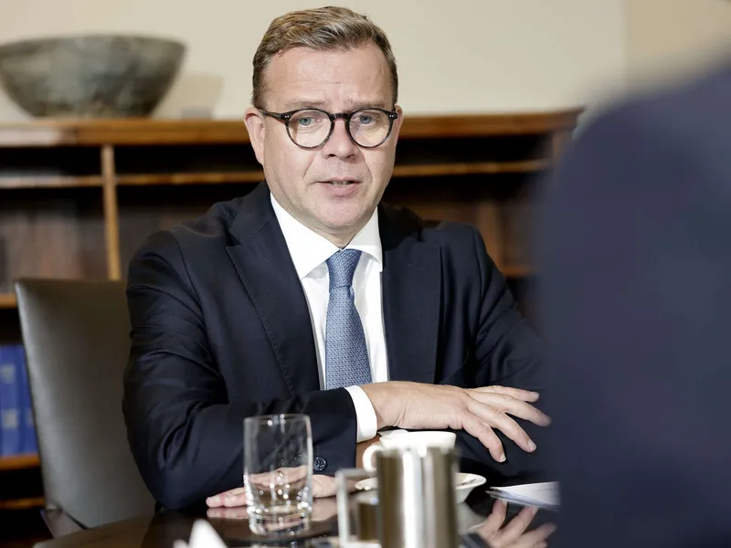 Pääministeri Petteri Orpo (kok) lupaa hallitukselta tukea rakennusalan suhdannekuoppaan. Orpo kuvattiin tiistaina Kauppalehden haastattelussa.