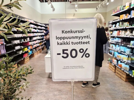 Konkurssiaalto pyyhkii Suomen yli – ”Kovin surkealta tämä valitettavasti vaikuttaa”