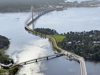 Yksi suurista projekteista Helsingissä on Kruunusillat.