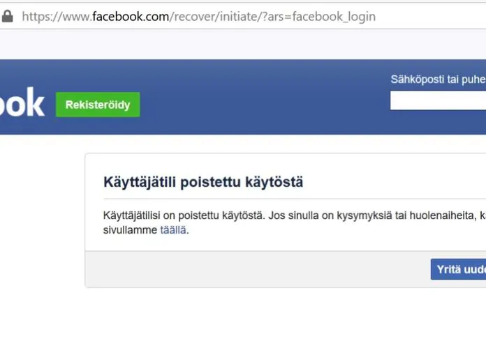 Tältä tuntuu saada Facebookista yllättäen kenkää | Tivi