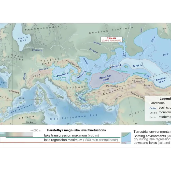 Tältä näytti maapallon historian suurin järvi 7–12 miljoonaa vuotta sitten  (karttakuva) – Keski-Aasiasta Itävaltaan ja Kreikkaan | Tekniikka&Talous