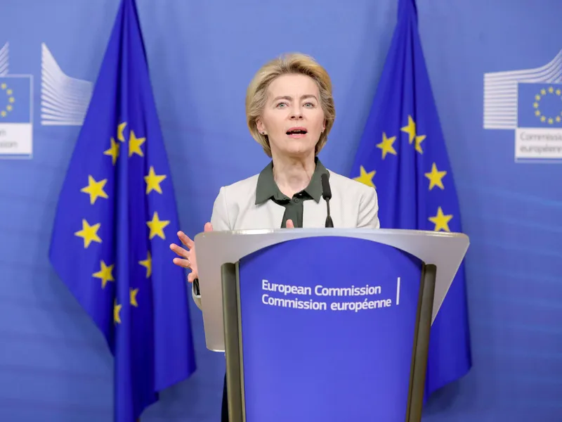 Tienviitta. Ursula von der Leyen julkisti keskiviikkona EU:n odotetun vihreän strategian.