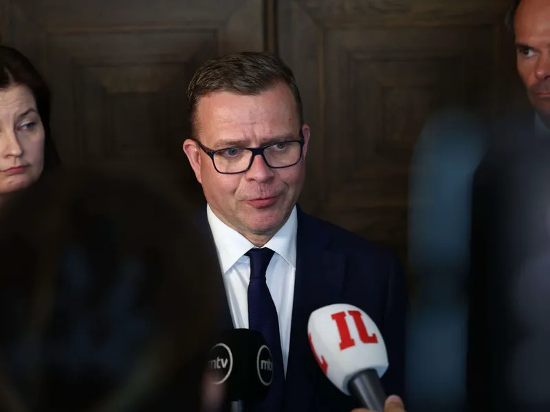 Oppositiopuolue kokoomuksen puheenjohtaja Petteri Orpo kommentoi ministeri Kaikkosen isyysvapaata tavalla, joka herättää kuohuntaa. Arkistokuva.