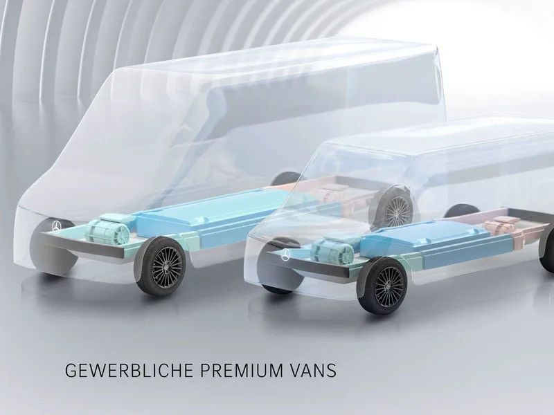 Mercedes valmistaa myös matkailuautokäyttöön soveltuvan täyssähköisen hyötyajoneuvopohjaratkaisun.
