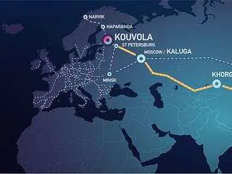 Kouvolan yhteys on lyhentänyt Keski-Euroopan kautta kulkevaa reittiä noin 2 000 kilometrillä.