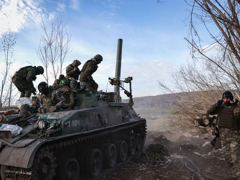 Niin sanotun Donetskin kansantasavallan joukot tulittivat Bah’mutin alueella joulukuun alussa.