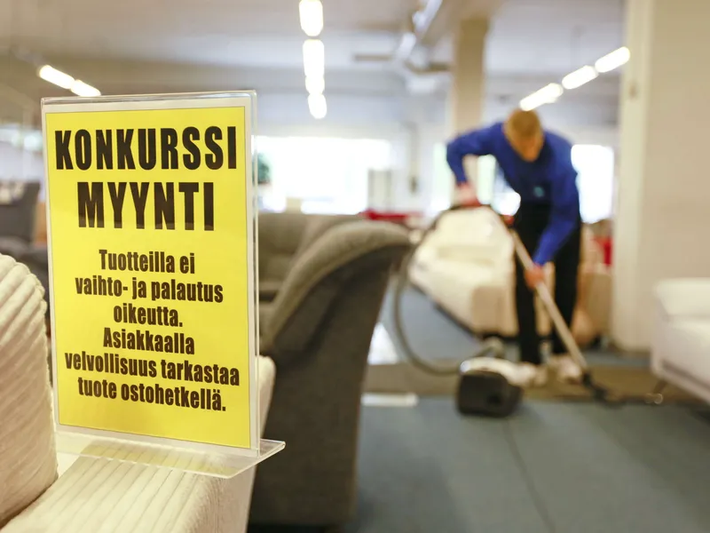 Suomen erikoinen konkurssitilanne ällistytti asiantuntijan – 