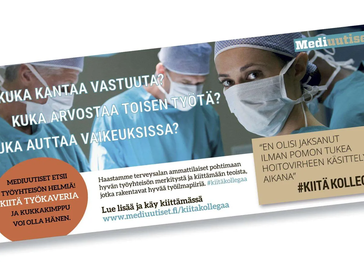 Mediuutiset Haastaa Kiittämään Kollegaa | Mediuutiset